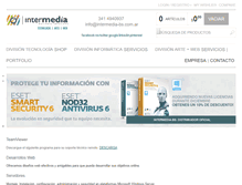 Tablet Screenshot of intermedia-bs.com.ar